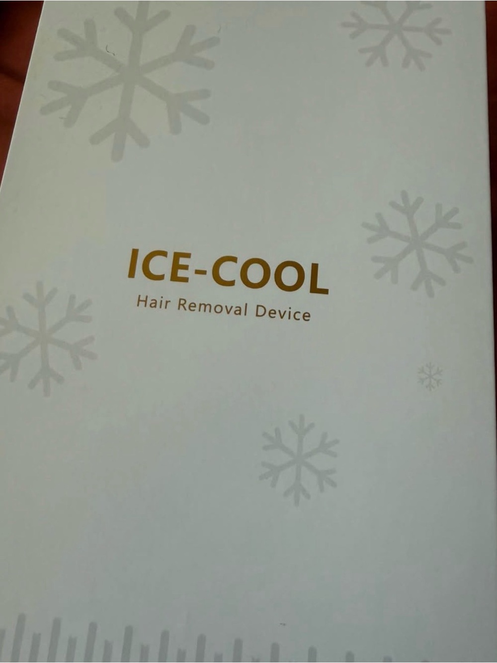 New ICE-COOL Hair Removal Device